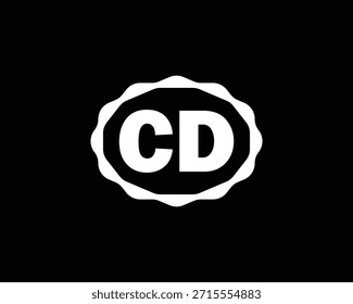 Logo-Design für CD-Letter. CD