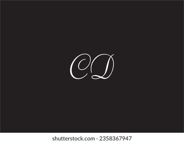 CD Letter Logo Design And Monogram Logo