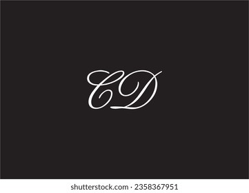 CD Letter Logo Design And Monogram Logo