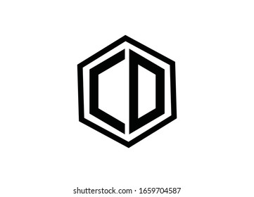 CD Letter Monogram Logo Design