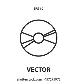 CD line icon
