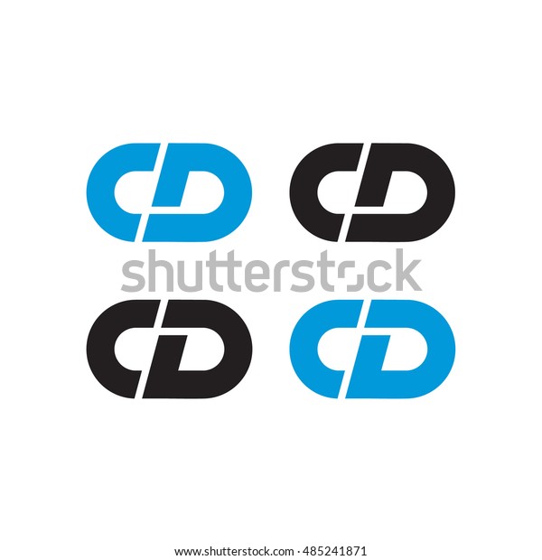 Cd Logo Stock Vector (Royalty Free) 485241871