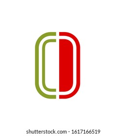 cd logo design simple modern template