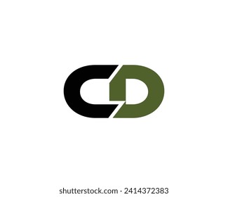 CD LOGO DESIGN VECTOR TEMPLATE