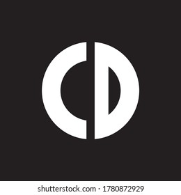 Vektor-Illustration des CD-Logos