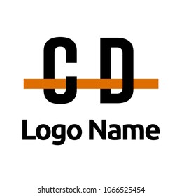 cd logo line
