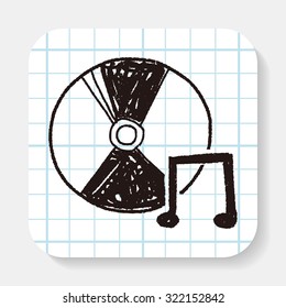 cd music doodle
