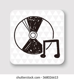cd music doodle
