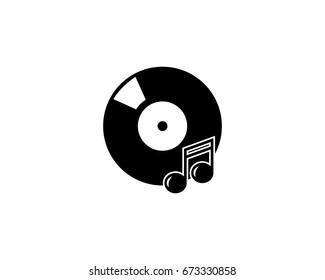 cd music icon logo