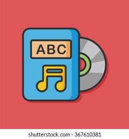 cd music vector icon