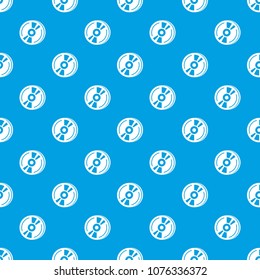 Cd pattern vector seamless blue repeat for any use