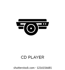 Cd player icon. Cd player symbol design from Smarthome collection. Simple element vector illustration on white background.