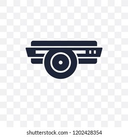 Cd player transparent icon. Cd player symbol design from Smarthome collection. Simple element vector illustration on transparent background.