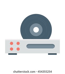 Cd Player Vector Icon