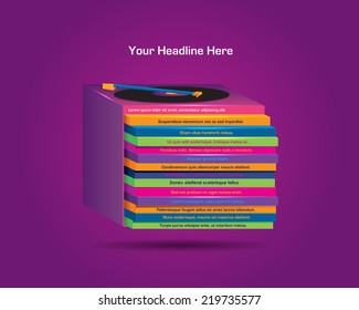 CD Playlist design template
