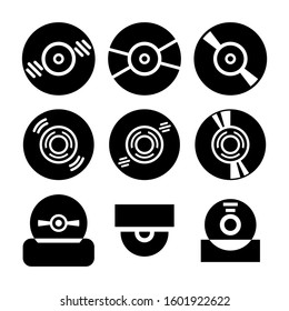 CD ROM icon isolated sign symbol vector illustration - Collection of high quality black style vector icons
