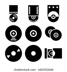 CD ROM icon isolated sign symbol vector illustration - Collection of high quality black style vector icons
