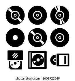 CD ROM icon isolated sign symbol vector illustration - Collection of high quality black style vector icons

