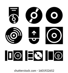 CD ROM icon isolated sign symbol vector illustration - Collection of high quality black style vector icons
