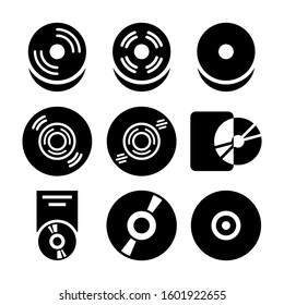 CD ROM icon isolated sign symbol vector illustration - Collection of high quality black style vector icons
