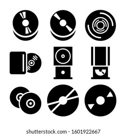 CD ROM icon isolated sign symbol vector illustration - Collection of high quality black style vector icons
