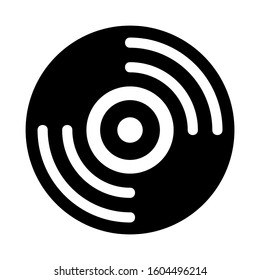 CD ROM icon isolated sign symbol vector illustration - Collection of high quality black style vector icons
