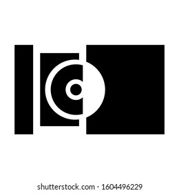 CD ROM icon isolated sign symbol vector illustration - Collection of high quality black style vector icons
