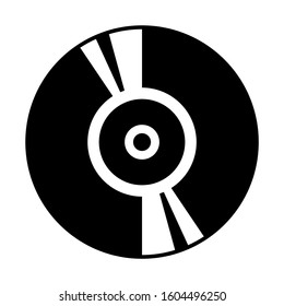 CD ROM icon isolated sign symbol vector illustration - Collection of high quality black style vector icons
