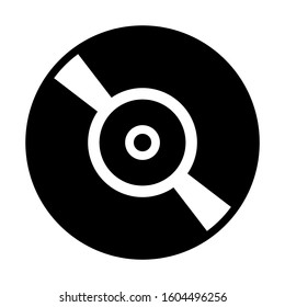 CD ROM icon isolated sign symbol vector illustration - Collection of high quality black style vector icons
