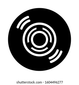 CD ROM icon isolated sign symbol vector illustration - Collection of high quality black style vector icons
