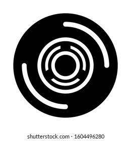 CD ROM icon isolated sign symbol vector illustration - Collection of high quality black style vector icons
