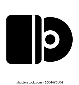 CD ROM icon isolated sign symbol vector illustration - Collection of high quality black style vector icons
