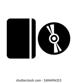 CD ROM icon isolated sign symbol vector illustration - Collection of high quality black style vector icons
