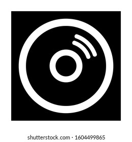 CD ROM icon isolated sign symbol vector illustration - Collection of high quality black style vector icons
