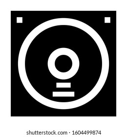 CD ROM icon isolated sign symbol vector illustration - Collection of high quality black style vector icons
