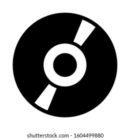 CD ROM icon isolated sign symbol vector illustration - Collection of high quality black style vector icons
