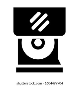 CD ROM icon isolated sign symbol vector illustration - Collection of high quality black style vector icons
