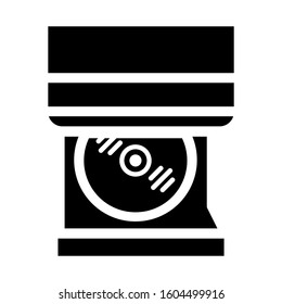 CD ROM icon isolated sign symbol vector illustration - Collection of high quality black style vector icons
