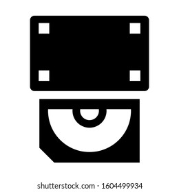 CD ROM icon isolated sign symbol vector illustration - Collection of high quality black style vector icons

