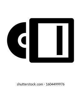 CD ROM icon isolated sign symbol vector illustration - Collection of high quality black style vector icons
