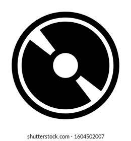 CD ROM icon isolated sign symbol vector illustration - Collection of high quality black style vector icons
