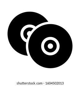 CD ROM icon isolated sign symbol vector illustration - Collection of high quality black style vector icons
