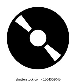 CD ROM icon isolated sign symbol vector illustration - Collection of high quality black style vector icons
