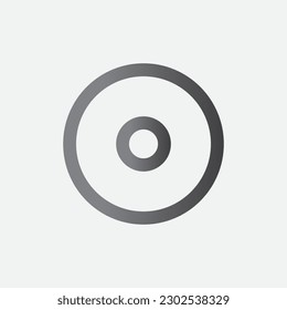  Cd Symbol Icon Vector Illustration