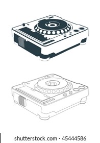 cd turntable