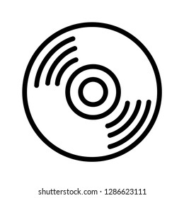 cd vector icon