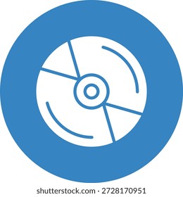 Cd Vector Icon Design Illustration