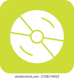 Cd Vector Icon Design Illustration