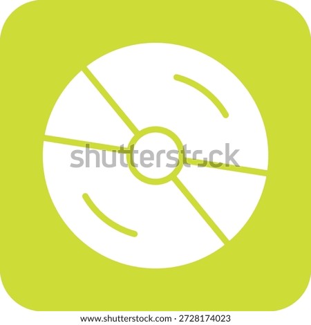 Cd Vector Icon Design Illustration