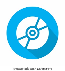 CD vector icon illustration
